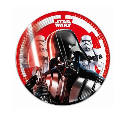 8 pratos 19,5 cm - Star Wars