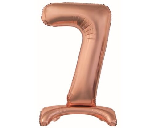Balão Stand 74cm Nº7 - Rose Gold